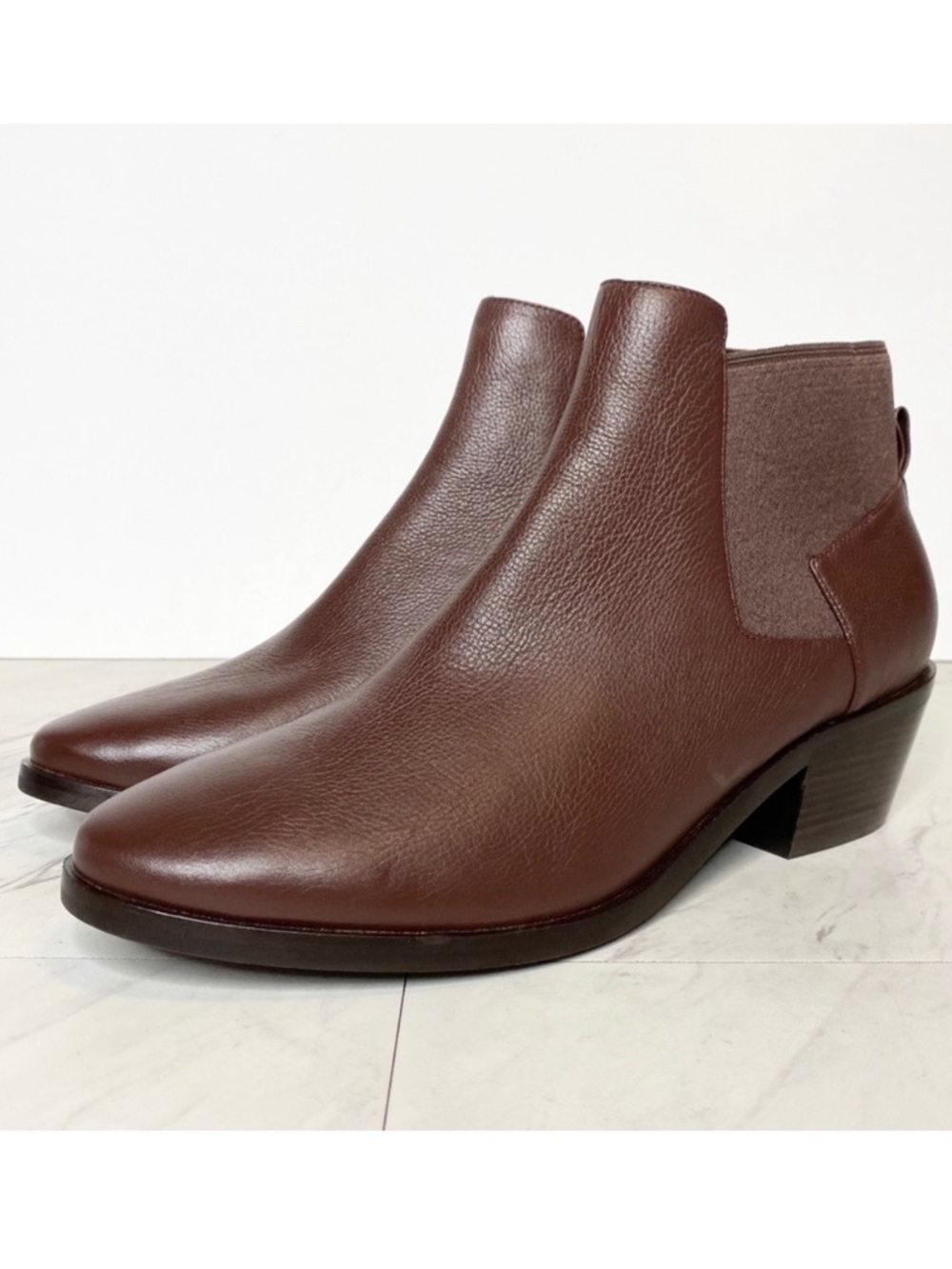 New! Cole Haan Gia Leather Chelsea Bootie 9 1/2B